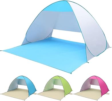 Amazon Monoii サンシェード テント ワンタッチ サンシェルター 簡単 150 180 100cm 2 3人用 939 ｍｏｎｏｉｉ スポーツ アウトドア