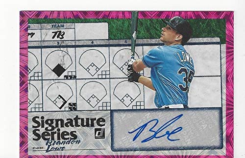 Amazon.com: Brandon Lowe Autographed Signature Series