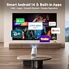 Patrocinado Patrocinado Estás viendo este anuncio según la relevancia del producto para tu búsqueda. Deja comentarios sobre el anuncio [Apps Integradas y Actualización 2026] Mini Proyector con Wi-Fi 6 y Bluetooth 5.4, 1080P 4K Soporte Full HD, Corrección Keystone Automática 360° Proyector Portátil Cine en Casa Inteligente para iOS/Android X1 6