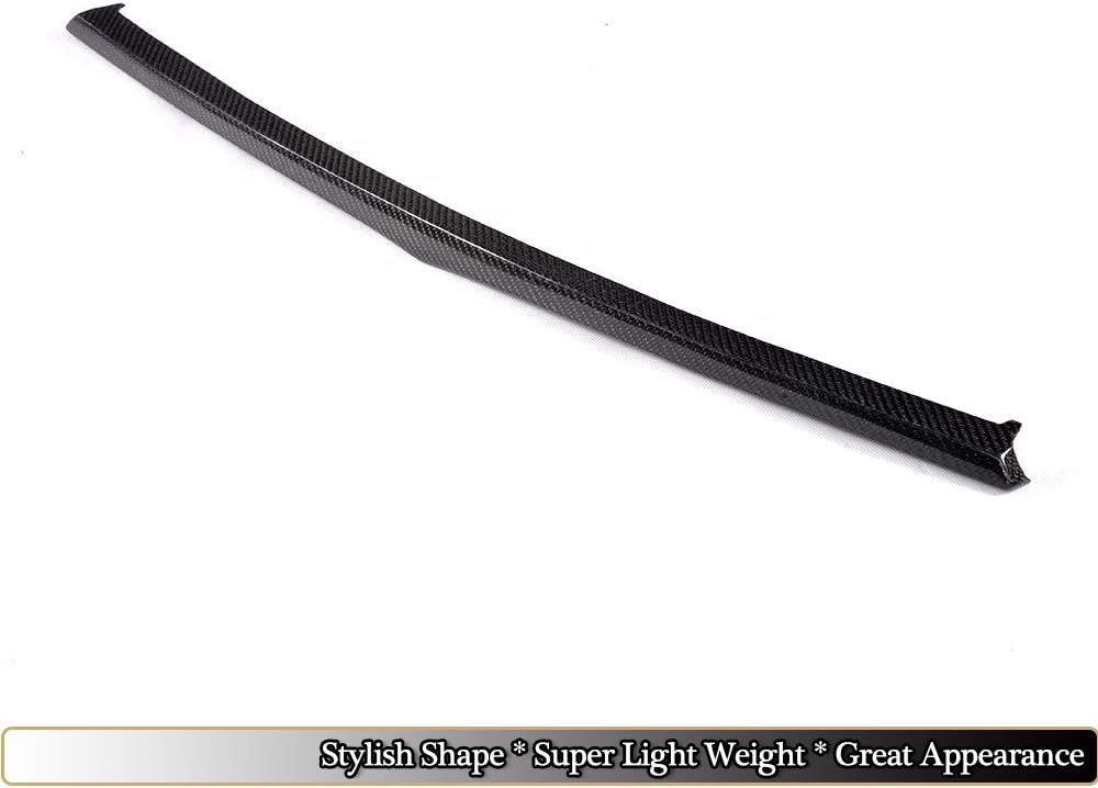 Real Carbon Fiber Front Grille Trim Strips Compatible with Maserati Levante Base and S Sport Utility 2016-2018 Front Bumper Middle Mesh Grille Trim Frame Decoration Emblem Sticker