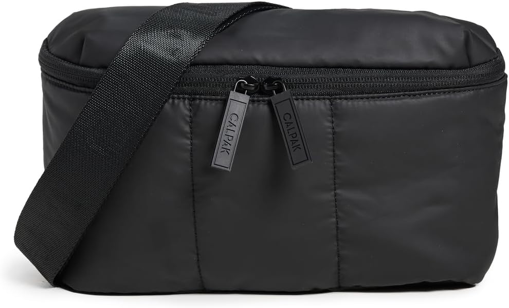 CALPAK Women's Luka Belt Bag, Matte Black, One Size