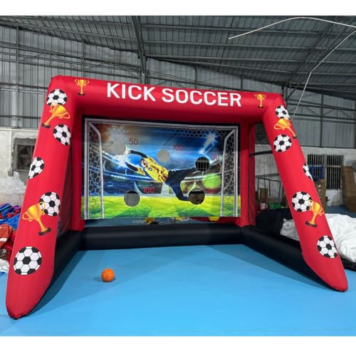 Inflatable Soccer Target Goal Kick Shooting Game Shootout
