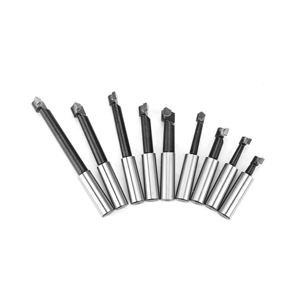 MT4-M16 Fräsmaschine Zubehör Set，F1-12mm Bohrlöcher Aufsteckadapter Set，MT4-M16 Aufsteckadapter/Bohrkopf/Bohrstangen/Schlüssel，zur CNC-Maschine