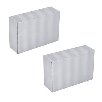 1-2-3 Precision Machinist Milling Blocks,1In x 2 in x 3 in No Holes Matched Pair Ultra Precision Hardened Steel