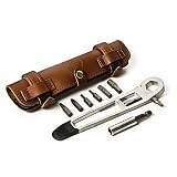 Full Windsor The Nutter Fahrrad Multifunktionswerkzeug mit Ledertasche braun, 32117010214