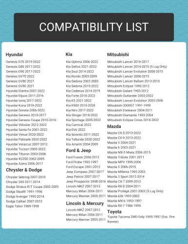Customadeonly 2 Pieces 1" 25Mm Hub Centric Wheel Spacers Bolt Pattern 5X114.3 5X4.5 Center Bore 67.1Mm Thread Pitch 12X1.5 Studs Compatible For Hyundai Mitsubishi & More #TOP3