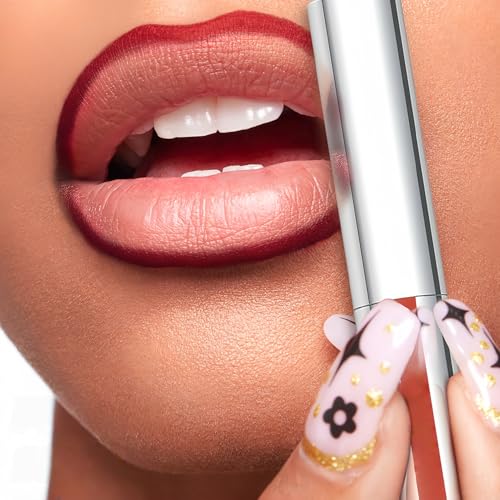 GOERTI Peel Off Lip Liner Stain Set, 3 Colors Long Lasting Matte Lip Tattoo, Highly Pigmented Color Lip Makeup, Waterproof, Transfer-proof Lipstain for Women — view 2