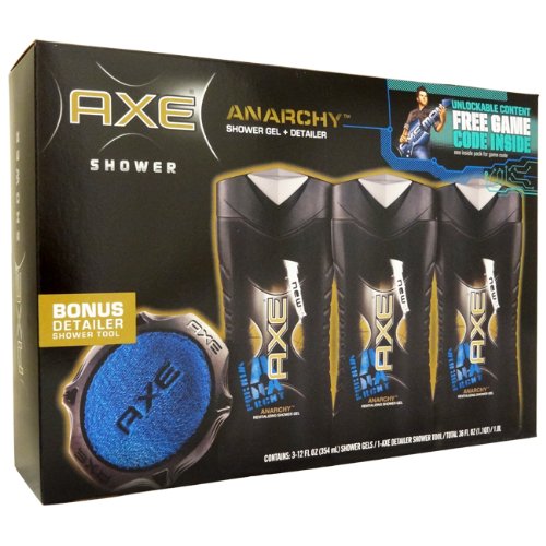 Axe Anarchy Revitalizing Shower Gel and Detailer Gift Pack