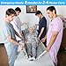 Disposable Evacuation Stretcher – Single Patient Use Soft Litter, Lightweight Non-Woven Fabric, Portable Emergency Patient Transport Aid for Hospital, EMS, Stair & Outdoor Rescue, Max Load 330 lbs