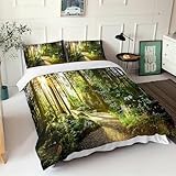 Juego de ropa de cama 3D: Con la última tecnología de impresión 3D, los colores vibrantes el patrón es más claro. Perfecto para dormitorio, habitación de invitados, casa de vacaciones, para todas las estaciones
