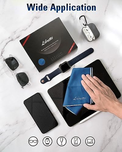 Libretto Clarinet All-Inclusive Care Kit + Libretto Microfiber Polish Cloth for Musical Instrument, 3 Sizes in 1 Pack, Blue image 5