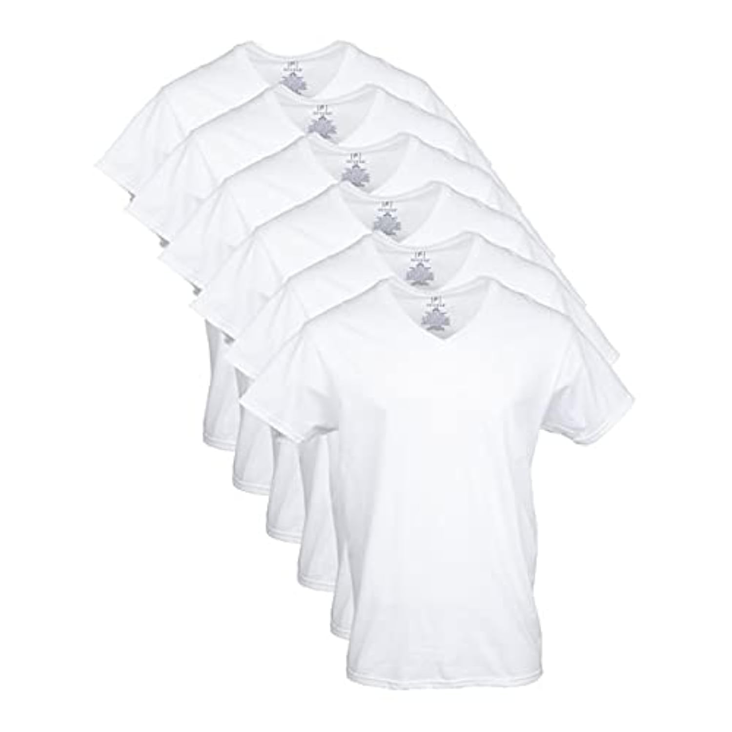 George Men's V-Neck T-Shirts, 6-Pack | Amazon.com