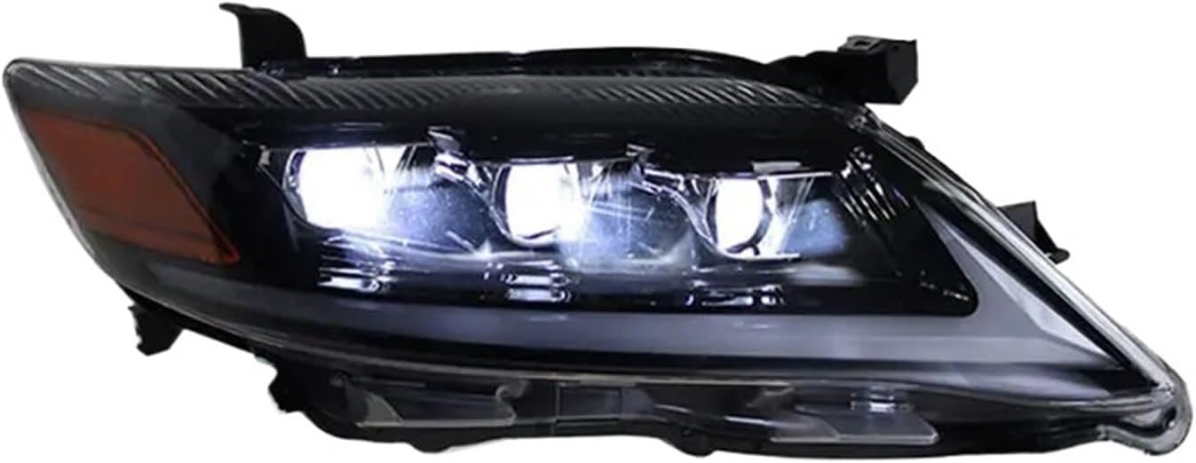 Full LED Automobile Headlights Compatible For Toyota Camry 2009-2011 Year Head Lamp With DRL Lens Turn Signal Front Lights Car Accessories