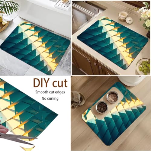Tapis de bain antidérapant absorbant séchage rapide lavable grand format