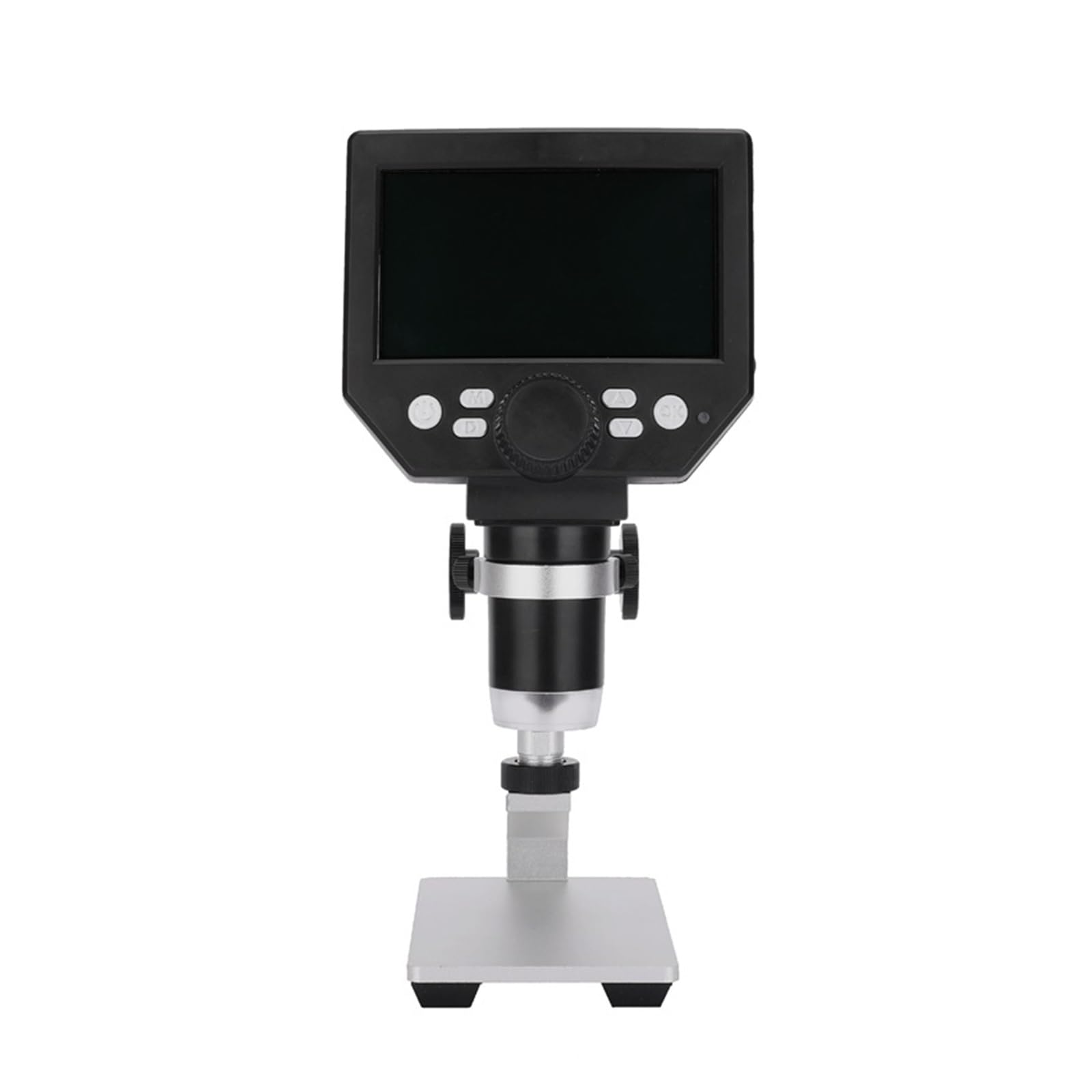 Edede A Microscope Lens, Electronic Usb Microscope 1-1000X Digital Soldering Video Microscopes 4.3" Lcd Hd Magnifying Camer 8 Led Metal Stand Magnifier