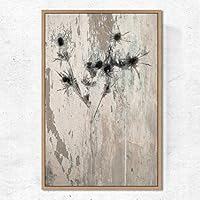 SIGNWIN Framed Canvas Wall Art Dried Plants Canvas Prints Home Artwork Decoration for Living Room,Bedroom - 16