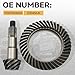 WildGear Front Differential Ring and Pinion Fit for Jeep Wrangler JK 2007-2011 V6 3.8L / 2012-2017 V6 3.6L / 2018 V6 3.6L # 170207A04600, D30456JK