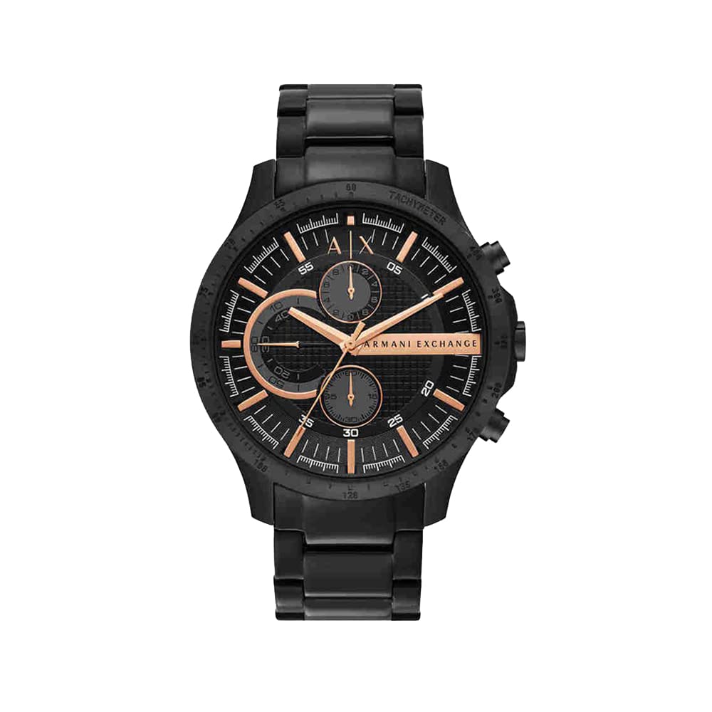 Armani Exchange Mens 46 mm Black Dial Stainless Steel Chronograph Watch - AX2429 (B09RZLWY7C) Amazon Price History, Amazon Price Tracker