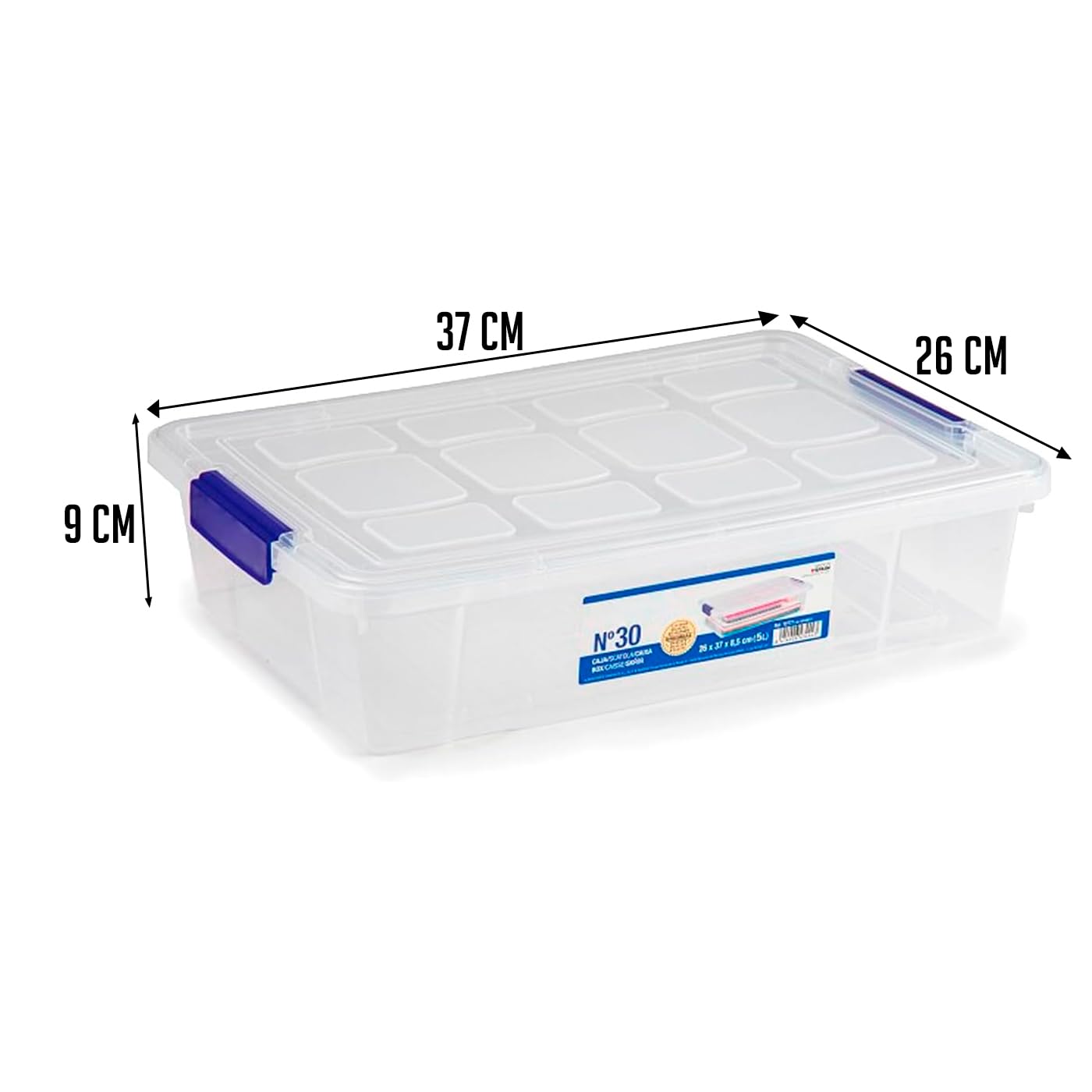 Boîte à Pharmacie Acan Tradineur 12L - Plastique Robuste