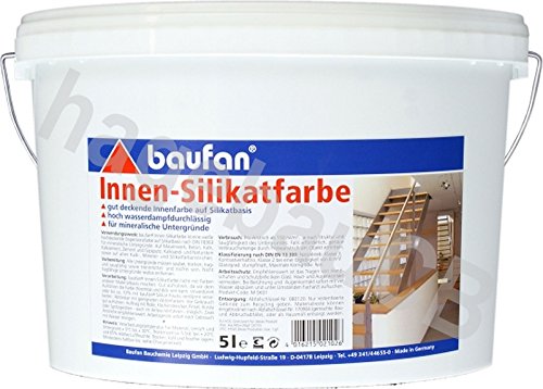 Preisvergleich Produktbild baufan Innen-Silikatfarbe 5l Innensilikatfarbe