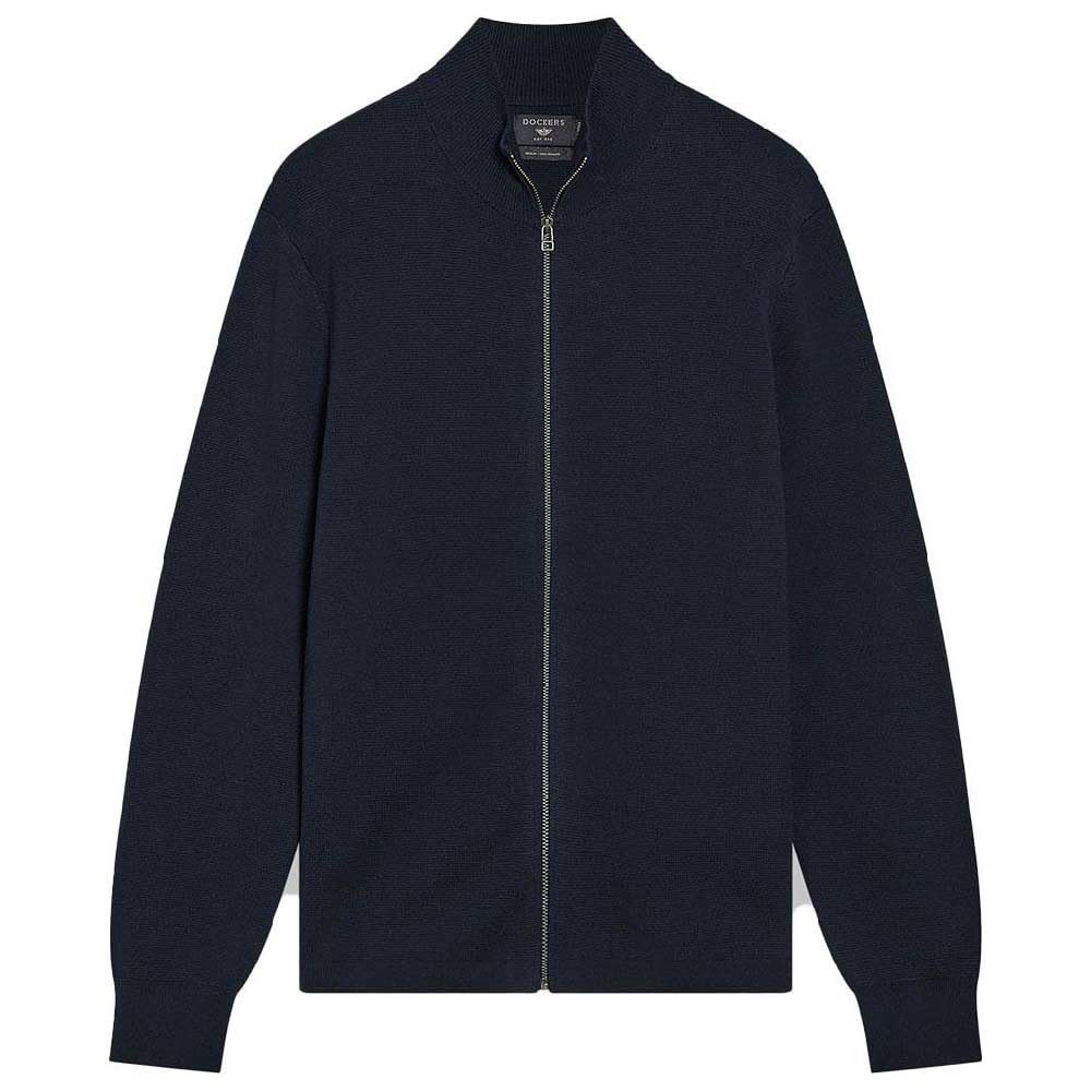 Dockers Men's Core Full Zip Sweater, Blazer Navy, M