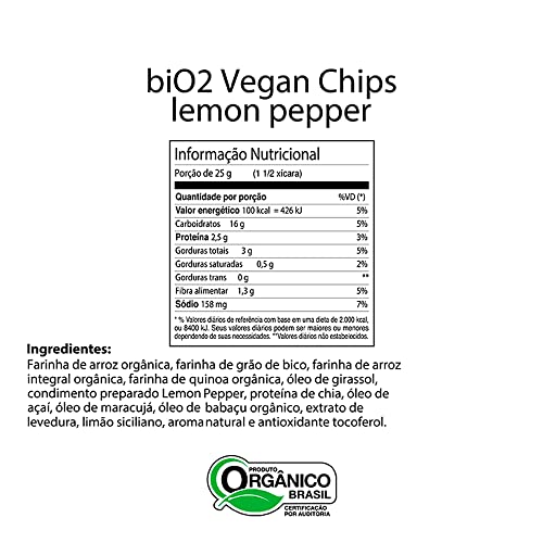 Vegan Chips Lemon Pepper 40 g