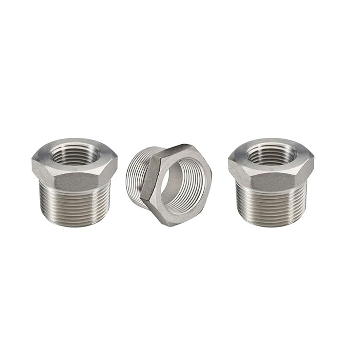 Buy Beduan Stainless Steel Reducer Hex Bushing, 1" Male NPT to 3/4