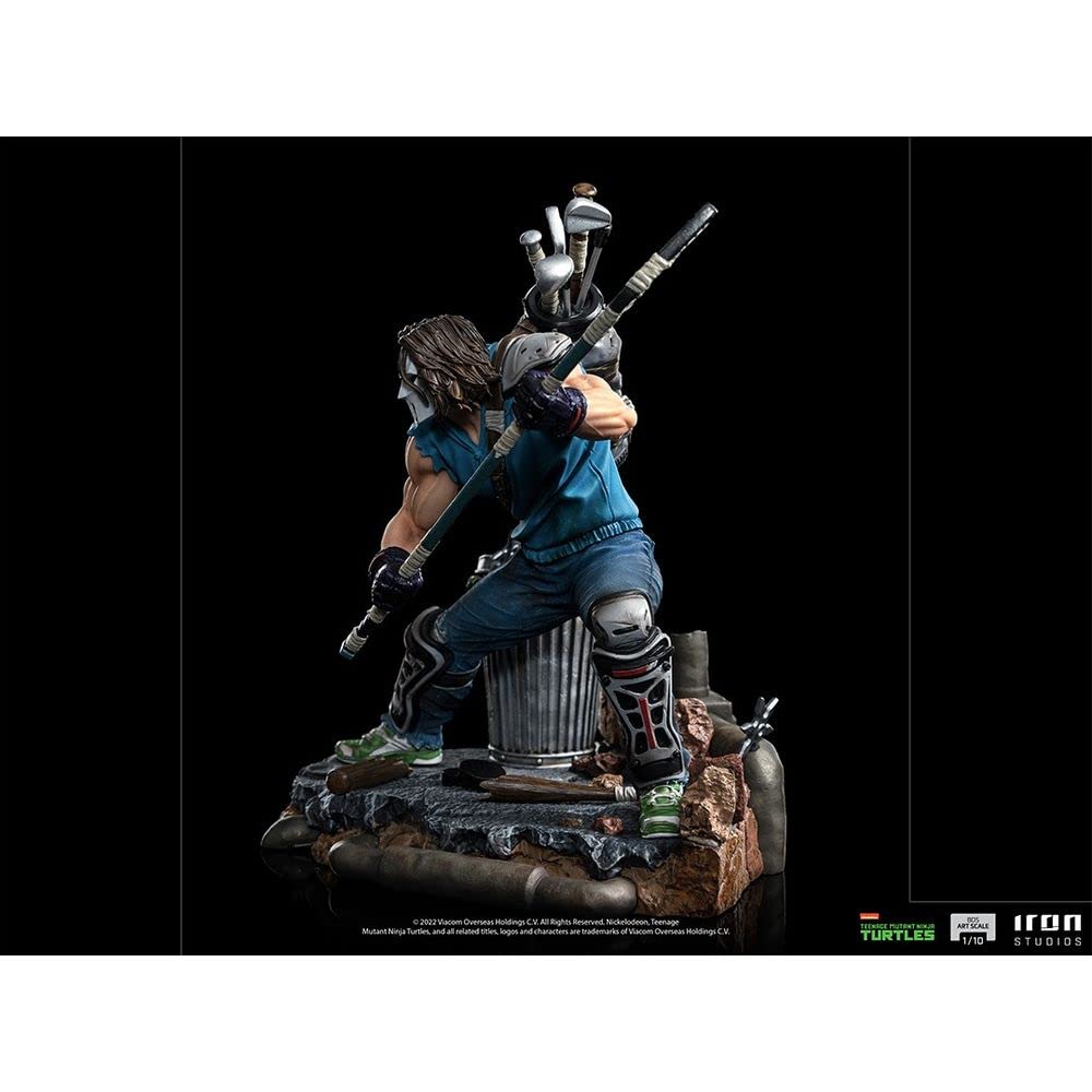 TMNT - Casey Jones - Art Scale 1/10 : Amazon.ca: Toys & Games