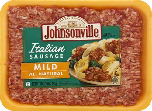 Johnsonville, Mild Italian Ground Sausage, 16 oz
