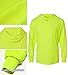 L&M® Hi Vis T Shirt Safety Lime Orange Long Sleeve HIGH Visibility with Hood (US, Alpha, X-Large, Regular, Regular, Lime)