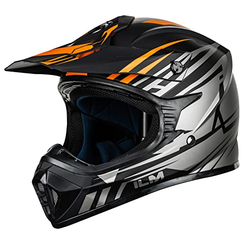 ILM Adult Dirt Bike Helmets Motocross ATV Dirtbike...