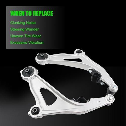 Miniatura 6 de LEAPTREND K623063 K623064 Brazo de control de suspensión inferior delantero izquierdo y derecho con rótula y buje para Nissan Pathfinder 2013-2020