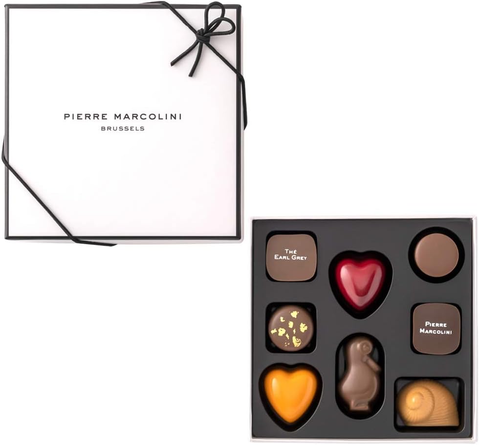 Amazon 世界最優秀パティシエ賞2020受賞 ピエール マルコリーニ セレクション 8個入り Pierre Marcolini クール便 Pierre Marcolini チョコレートトリュフ 通販