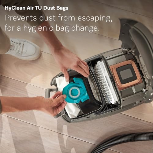 Miele Guard L1 Electro Bagged Canister Vacuum Cleaner with HEPA AirClean Filter, Electro Plus Floorhead, AllTeQ Universal Floorhead and LCD Display, Titanium Pearl Finish – 41UFE036CDN by Miele - Image 3