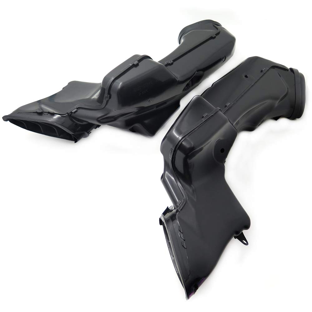 Tubo di aspirazione dell'aria in plastica ABS compatibile con Suzuki GSXR600 GSX-R 750 2008-2010 nero