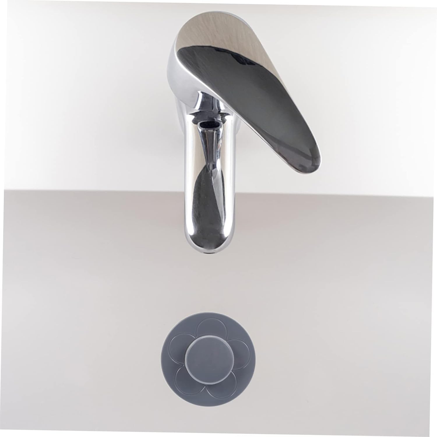 Tapón de filtro de baño, 2 piezas Presione el núcleo de resorte colador de acero inoxidable tapón de fregadero universal bañera colador de acero inoxidable filtro de drenaje de plástico for fregadero
