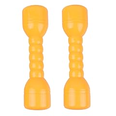 1pair Ergonomic Plastic Dumbbells for Boys and Girls Lightweight Exercise Toy for Hand-eye Coordination for Dance and Birthday