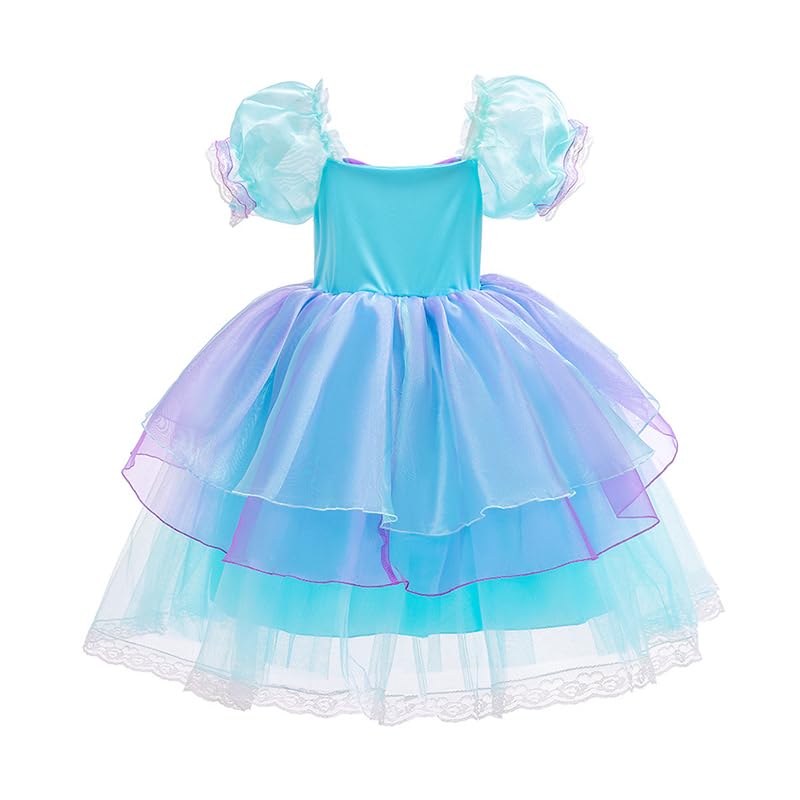 Amazon.co.jp: 子供用 プリンセス ドレス キッズコスチューム アリエル
