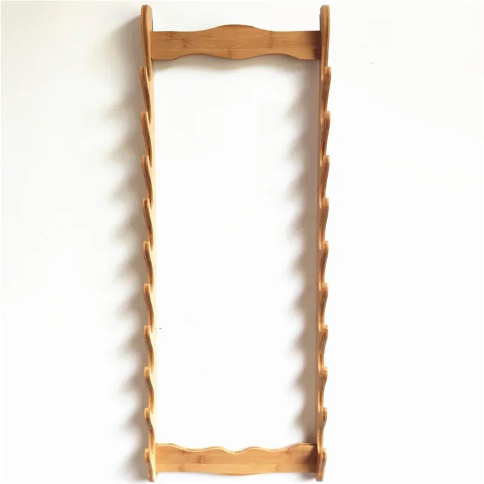 Soporte de espada Estante for colgar en la pared con almacenamiento de espada, estante for flauta, madera multicapa(2 floors)