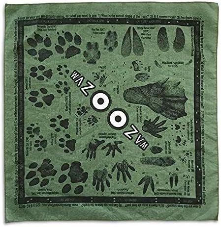 Wazoo Survival Gear Tracking Bandana Field Kit