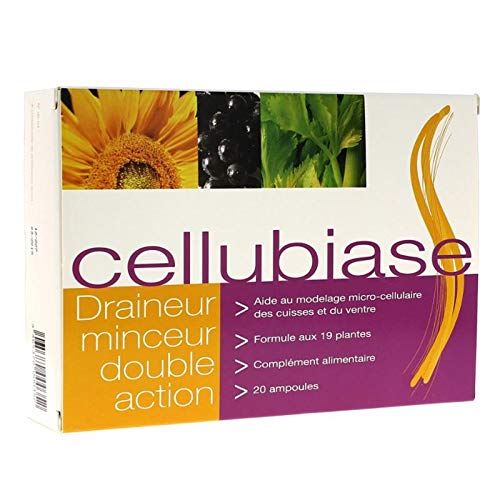 Cellubiase slankmiddel – 20 ampullen 10 ml – 16 planten – verwijderen van cellulitis
