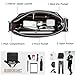 Leathario Men's Crossbody Bag, Vegan Leather, Shoulder Purse Side Sling Satchel, Small Messenger for Travel Work Daily