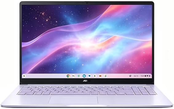 ASUS CX15 Chromebook,15.6" FHD NanoEdge,N50,4GB RAM,128GB Storage