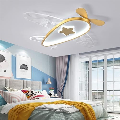 Plafonnier LED pour chambre d'enfants avec télécommande et intensité variable