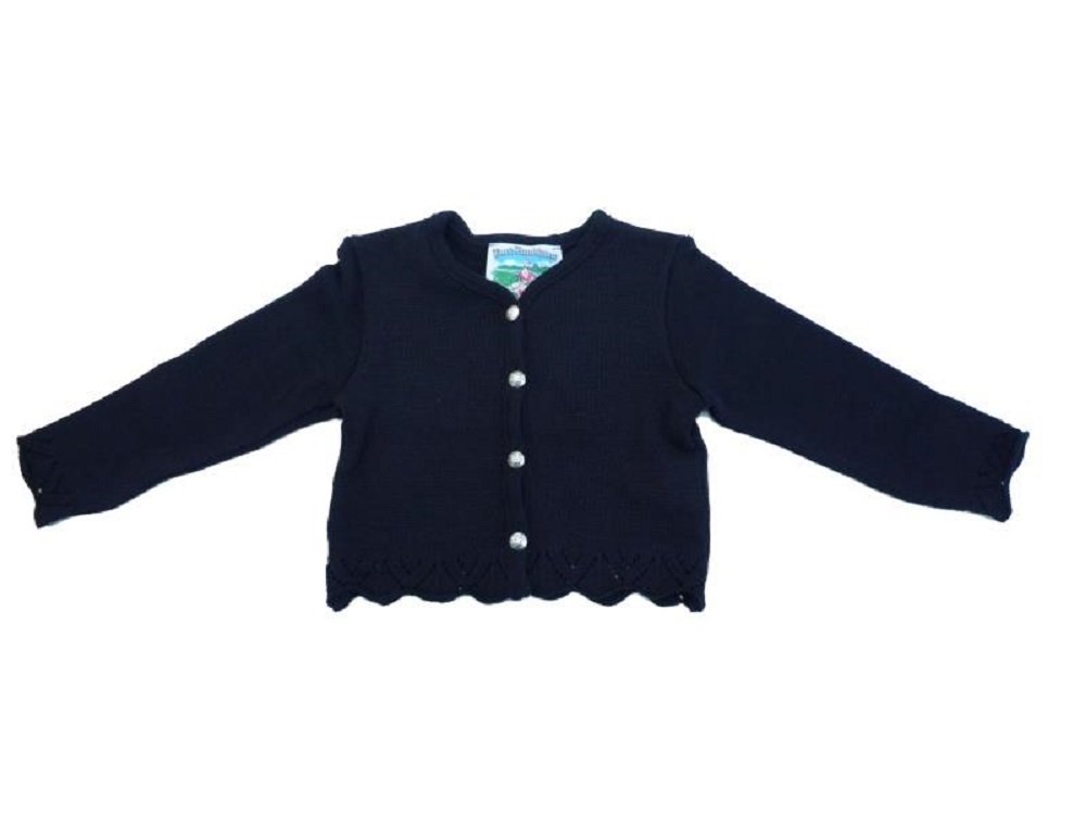 Trend-Promotion Austria Chaqueta de punto para niña negro talla 68 – 92 negro 68 cm