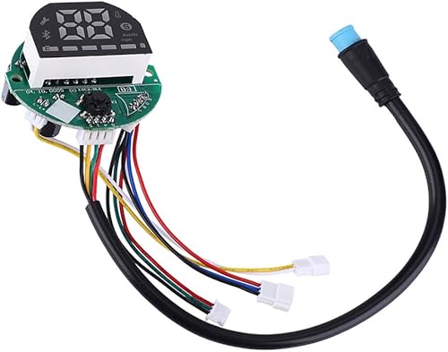 Miniatura 5 de Dilwe Tablero de instrumentos de la placa de circuito, piezas de reparación de scooters eléctricos Tablero controlador para ES1 ES2 ES3 ES4 Scooter