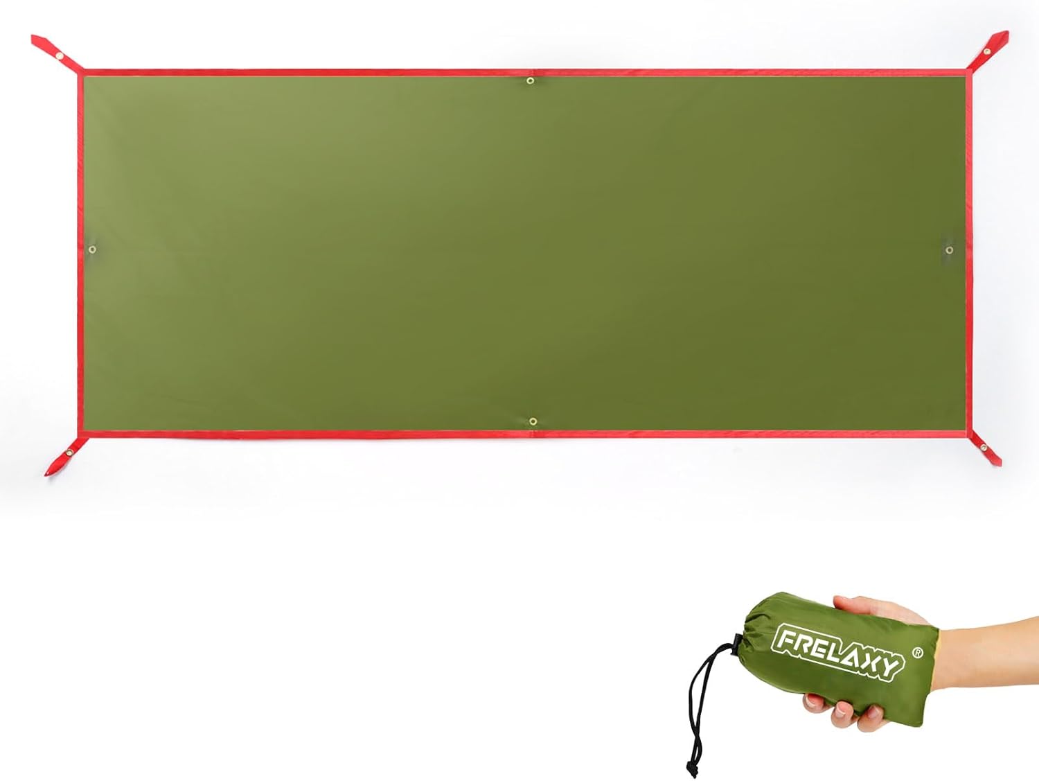 Frelaxy Tent Footprint, Waterproof Camping Tarp, Durable Tent Floor to Elevate Your Camping, Hiking, Backpacking, Hammock, Beach Experience Frelaxy Tent Footprint, Waterproof Camping Tarp, Durable Tent Floor to Elevate Your Camping, Hiking, Backpacking, Hammock, Beach Experience