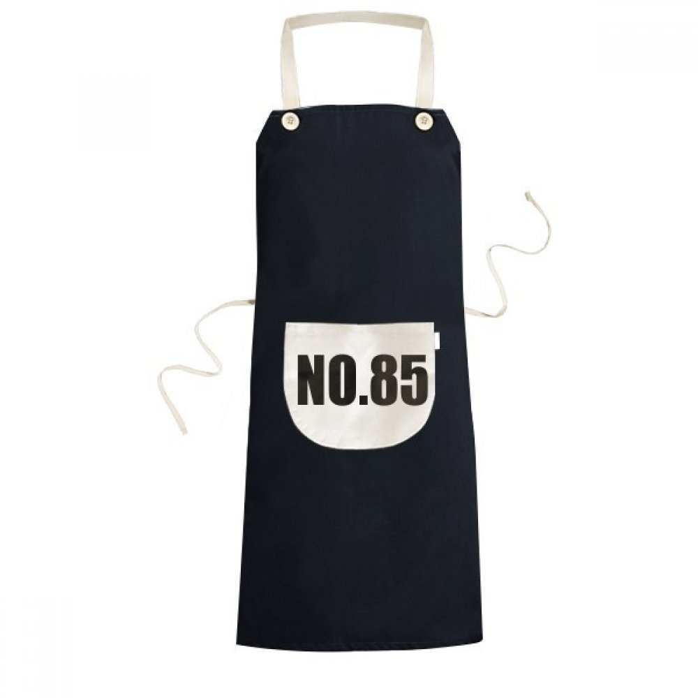 Tablier de cuisine noir réglable 70x67cm No.85 Chanceux