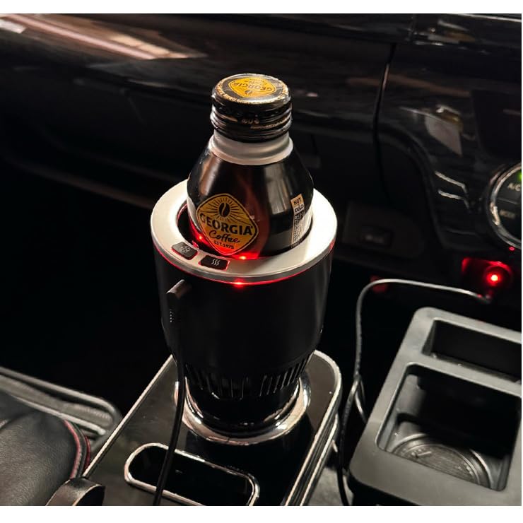 Amazon | 車載 保冷 保温 ドリンクホルダー ドリンクウォーマー 12V車