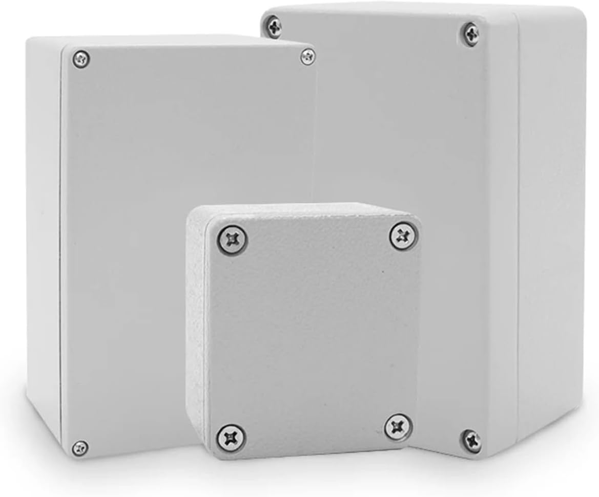 ジャンクションボックス 防爆アルミエンクロージャボックス電子ip68プロジェクト計器ケースプロジェクトボックス屋外ジャンクションハウ